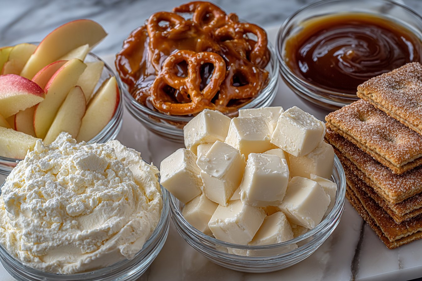 Caramel Apple Cheesecake Dip