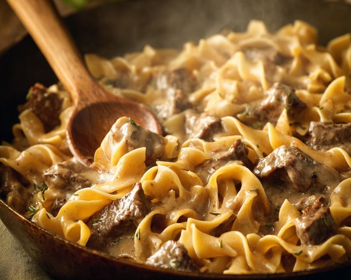 Beef Stroganoff