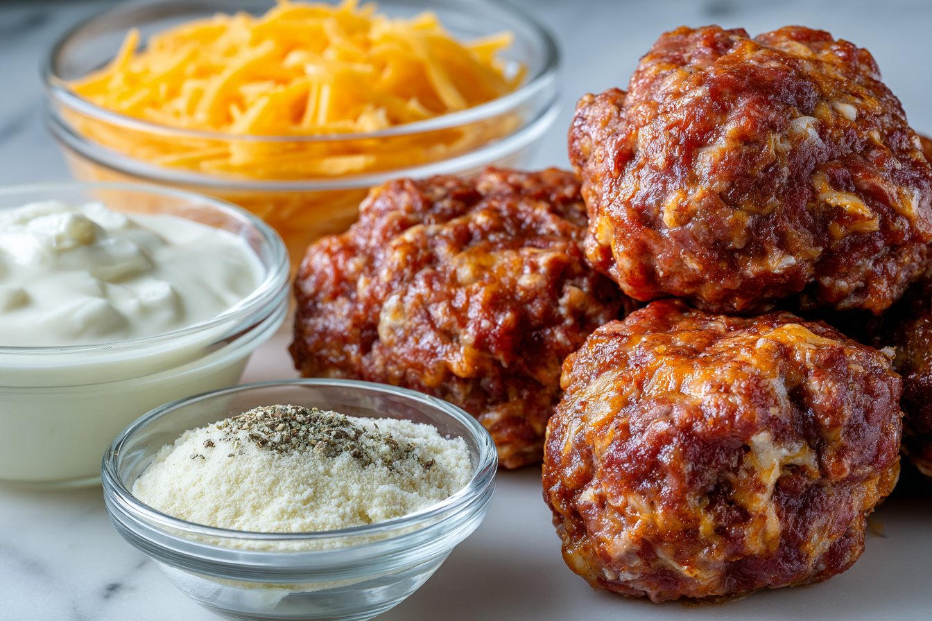 Bisquick Sausage Balls