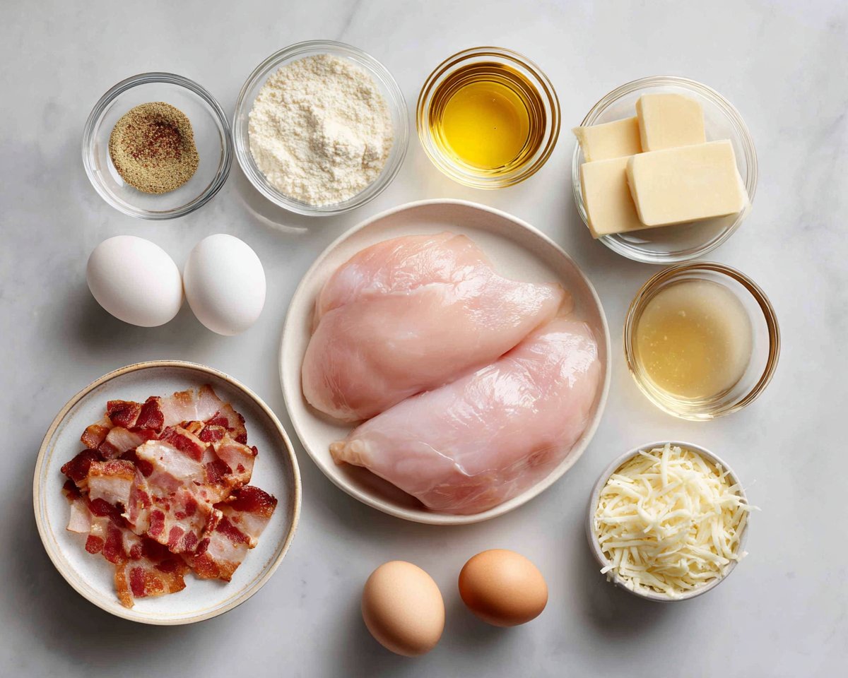 This creamy bacon chicken recipe is decadent and comforting! This 30-minute…