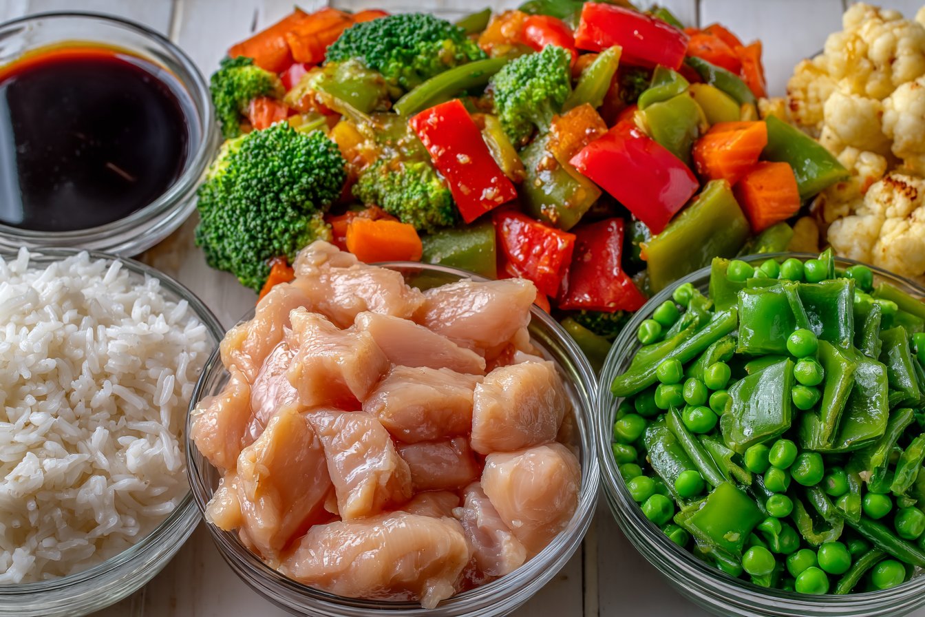 Easy Chicken & Vegetable Stir Fry