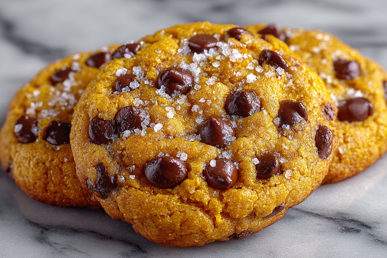 Chocolate Chip Gluten Free Pumpkin Cookies