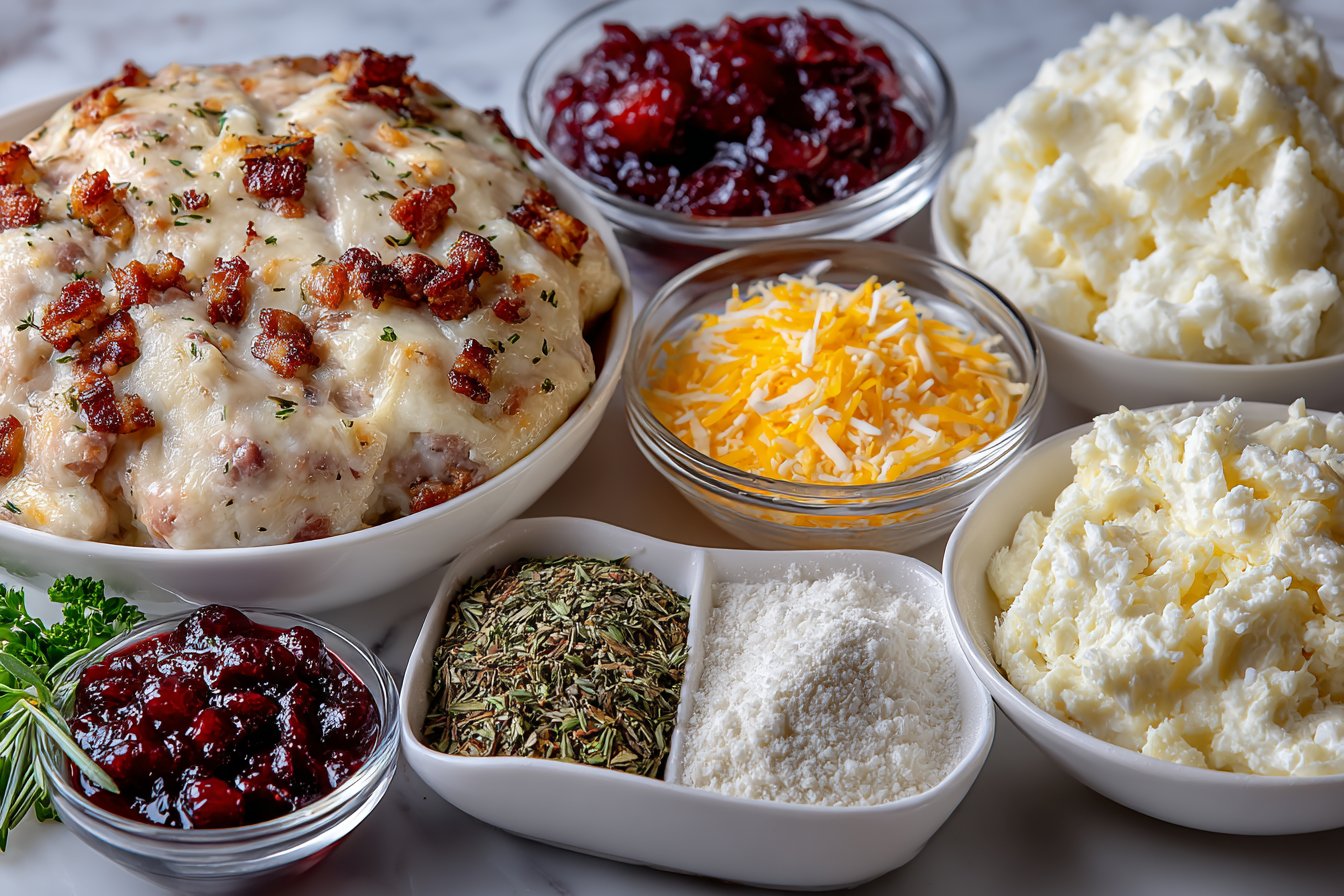 Turkey Cranberry Crescent Ring