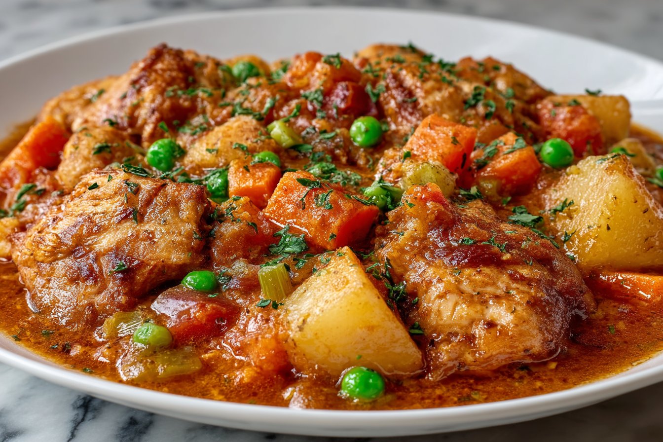 Slow Cooker Chicken Stew