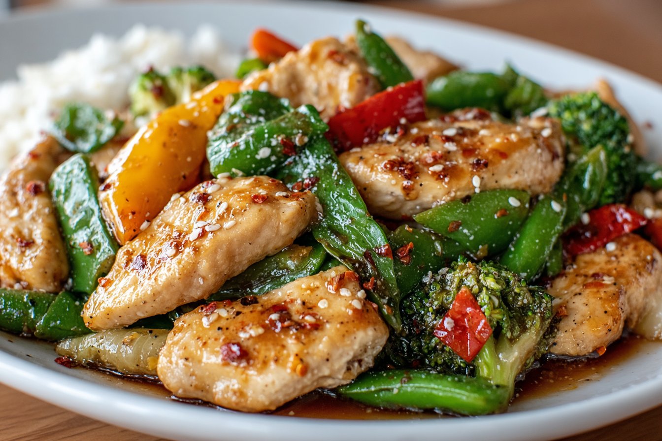 Easy Chicken & Vegetable Stir Fry