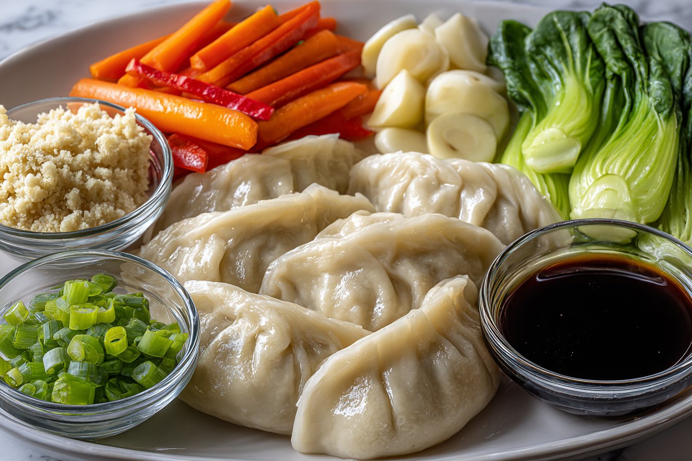 Easy Potsticker Soup