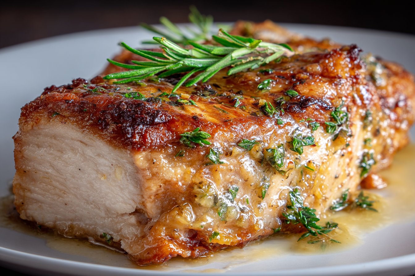 Maple-Glazed Roasted Turkey Breast