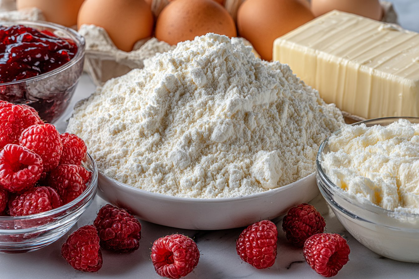 Raspberry Swirl Brioche Loaf