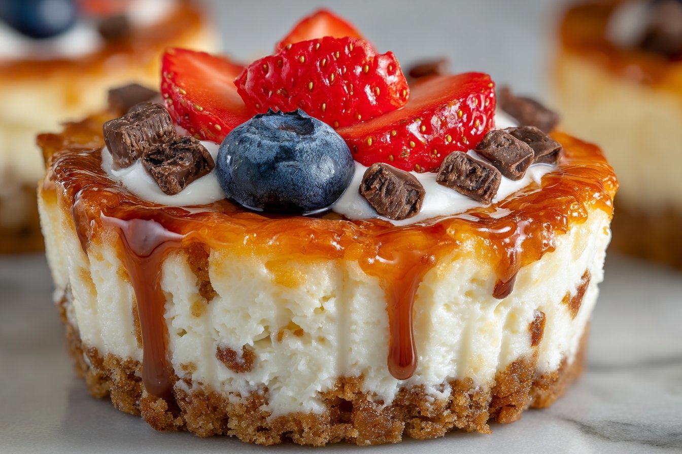 Easy Mini Cheesecakes