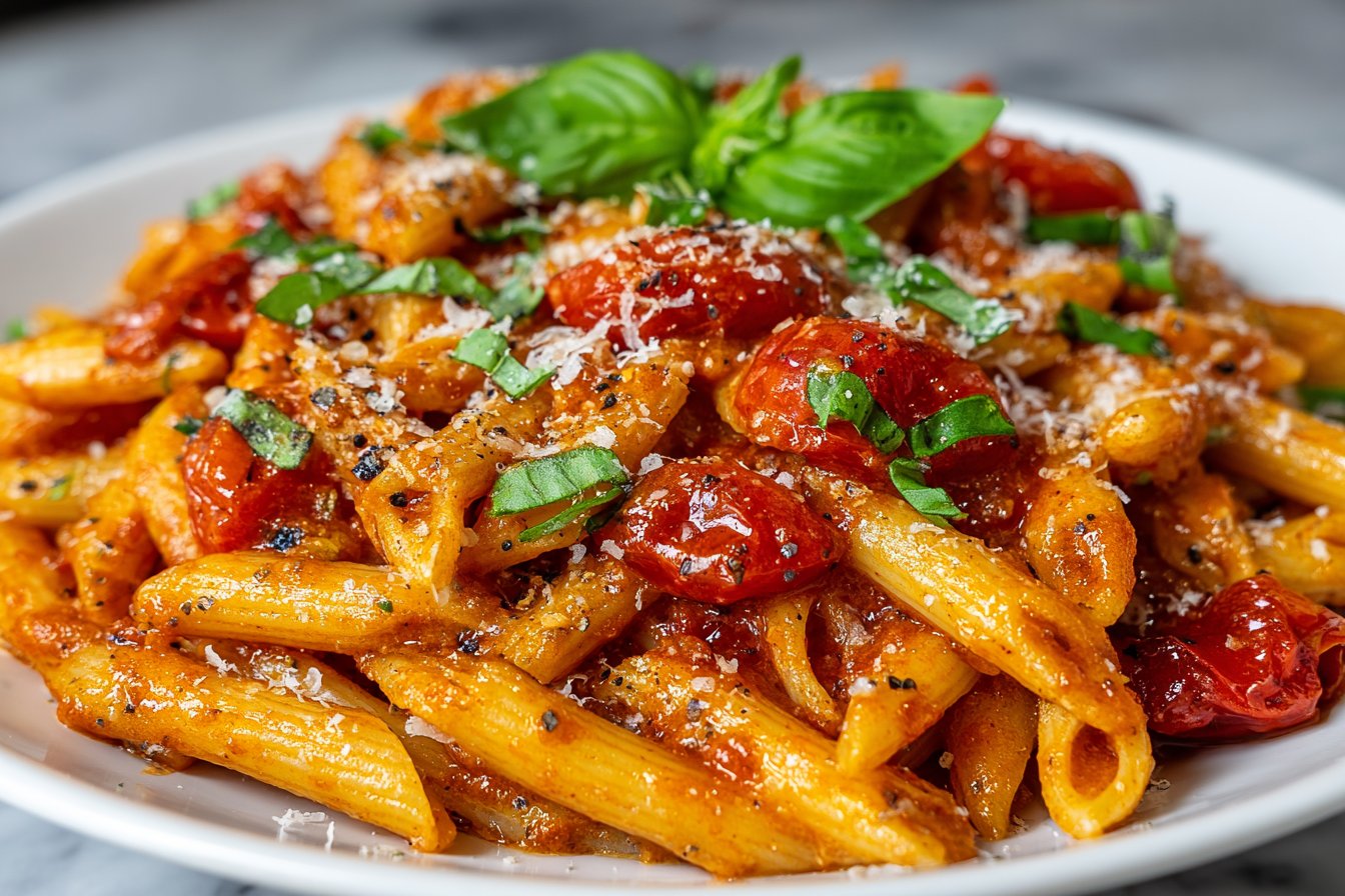 Easy One Pot Creamy Tomato Pasta