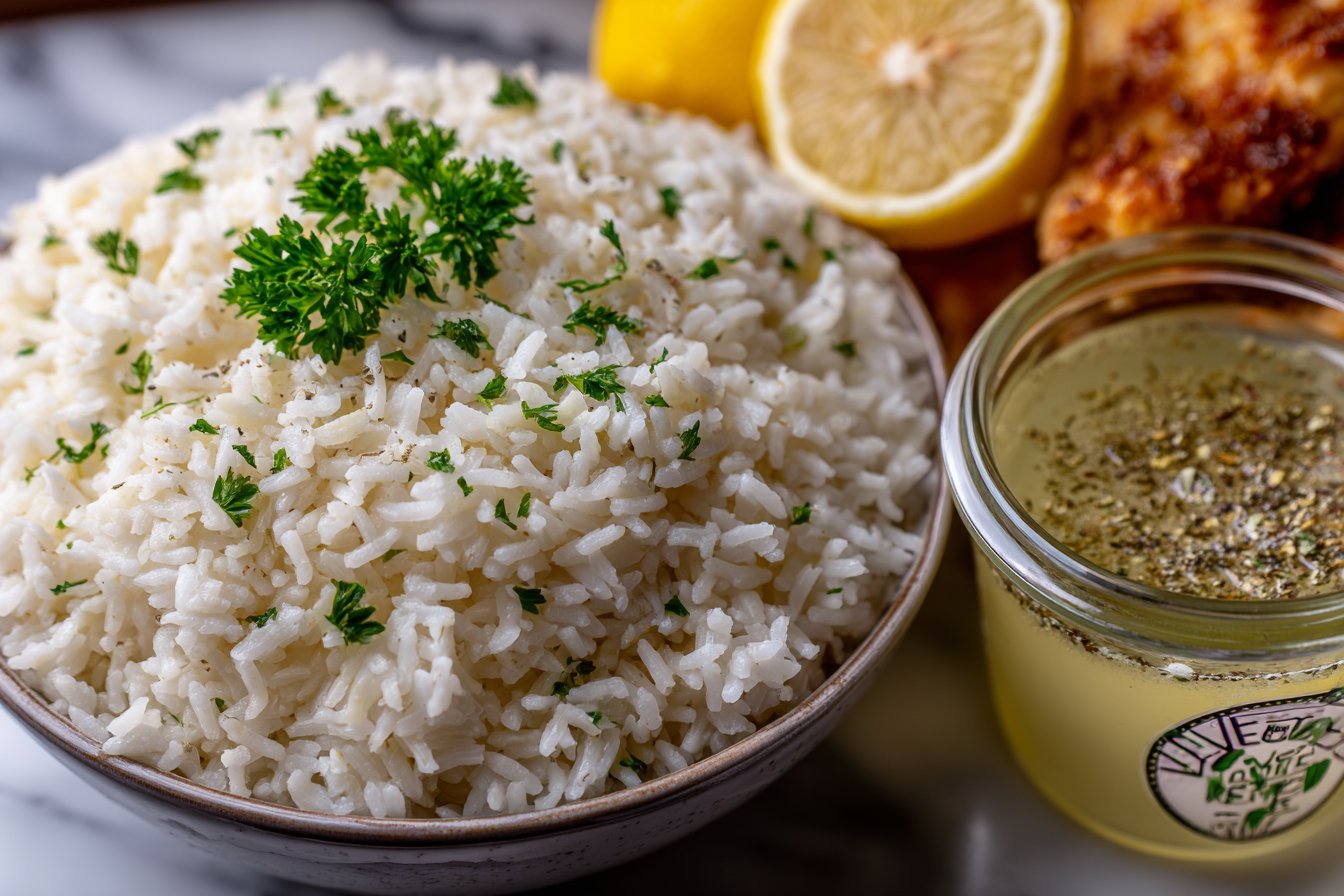 Easy Greek Lemon Rice