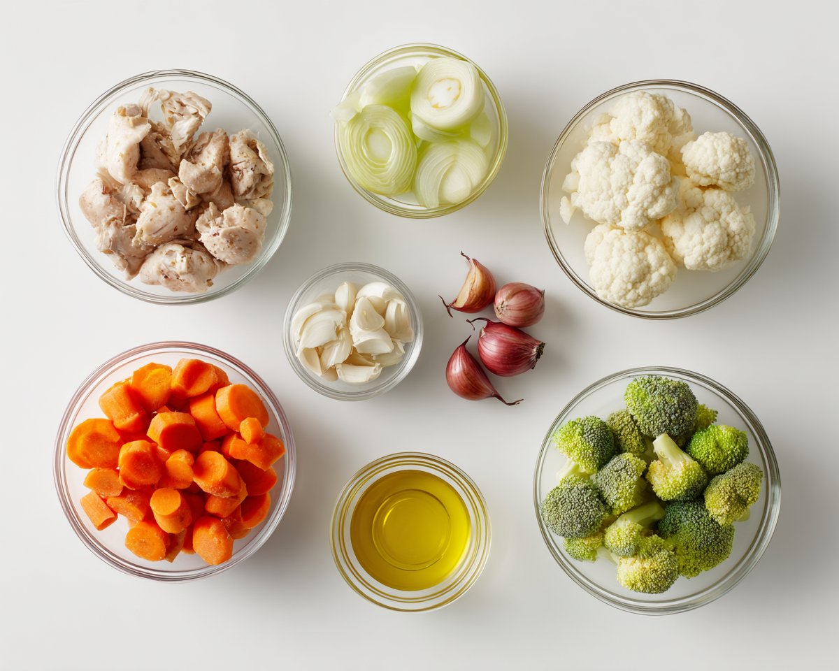 SLOW COOKER HONEY GARLIC CHICKEN AND VEGGIES