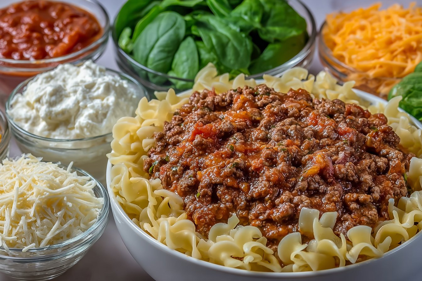 One-Pot Lasagna Soup