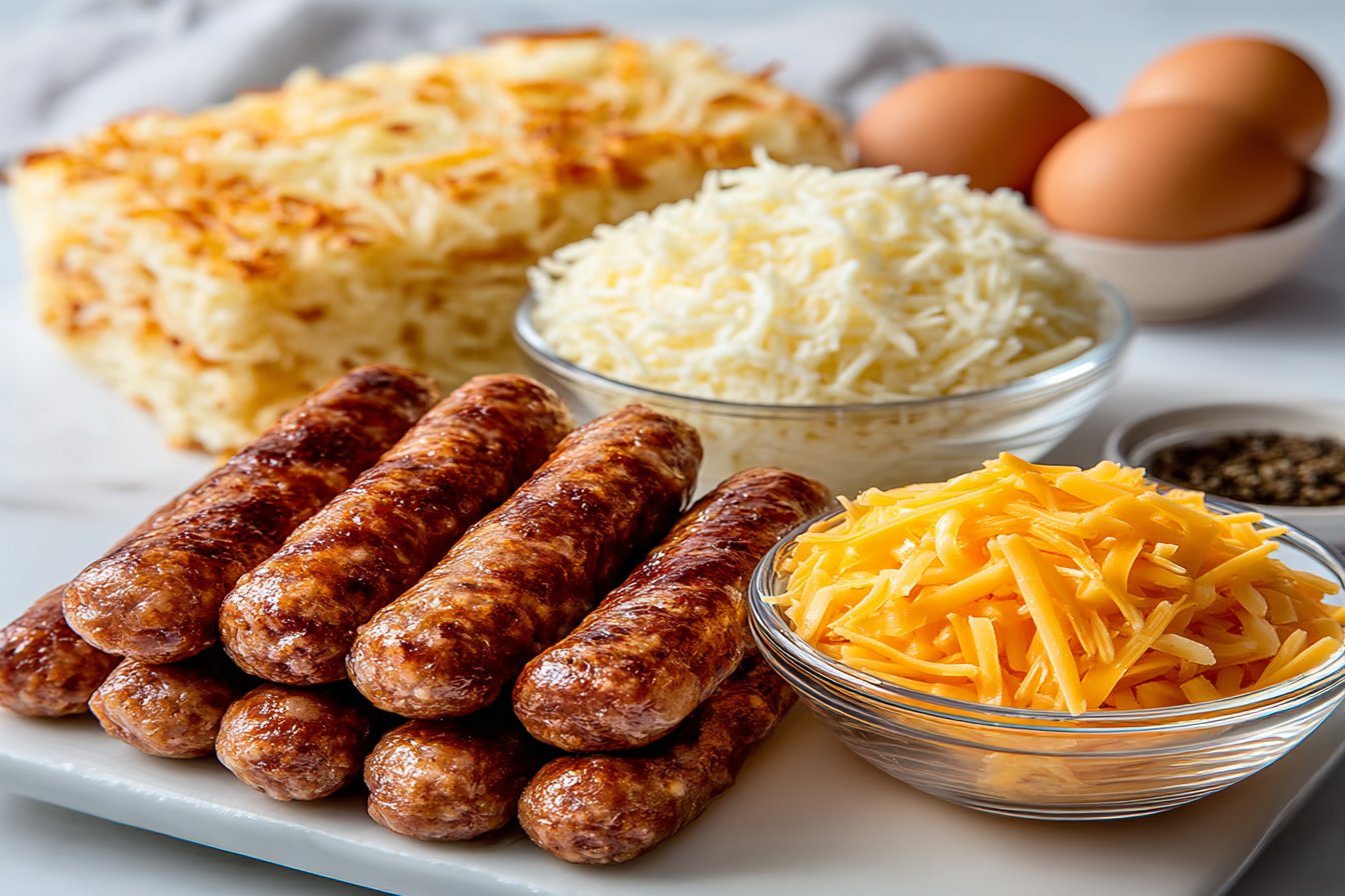 Easy Hashbrown Sausage Bites