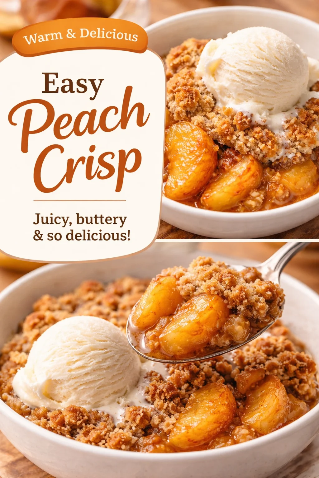 Almond-Flour Peach Cobbler