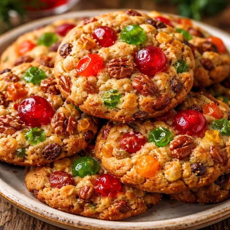 Best Ever Fruitcake Cookies ready to enjoy during the festive season