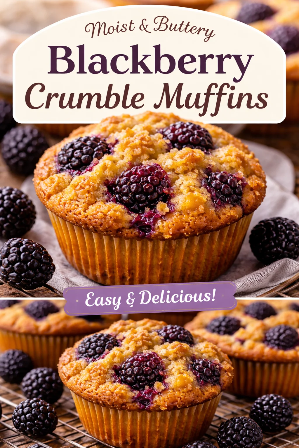 Blackberry Muffins