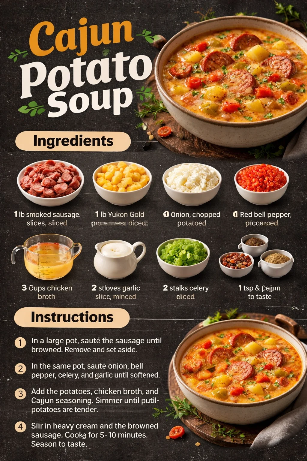 Cajun Potato Soup