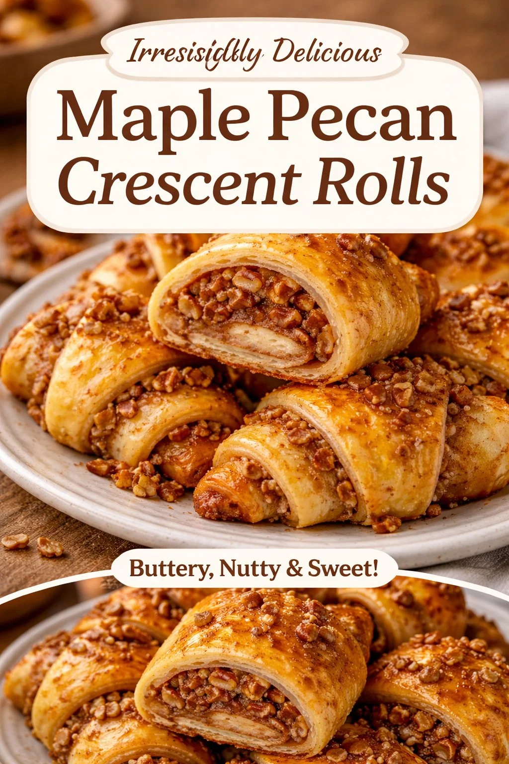 Cinnamon Pecan Rugelach