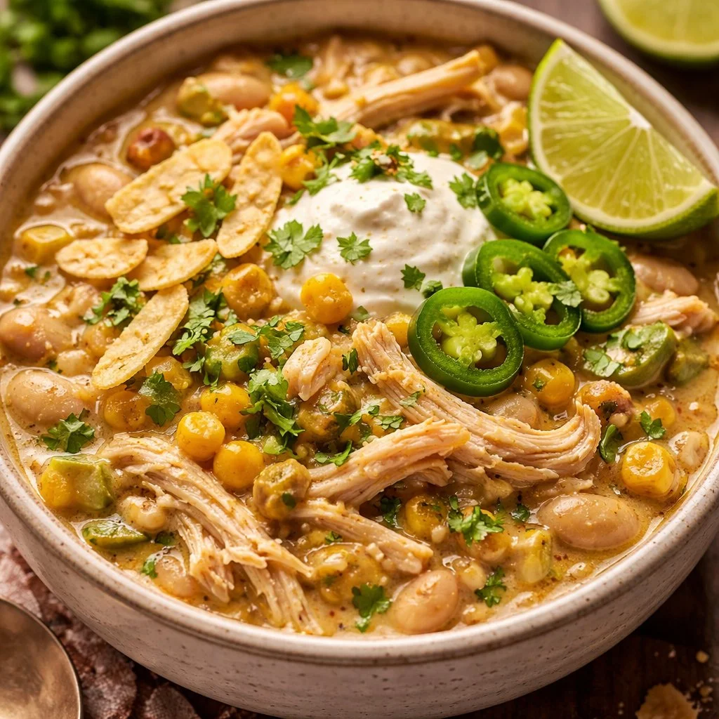 Contest-Winning Crockpot White Chicken Chili
