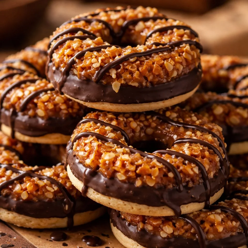 Copycat Samoas Cookies