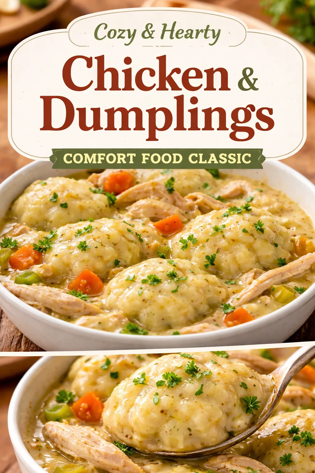 Cracker Barrel–Style Chicken and Dumplings