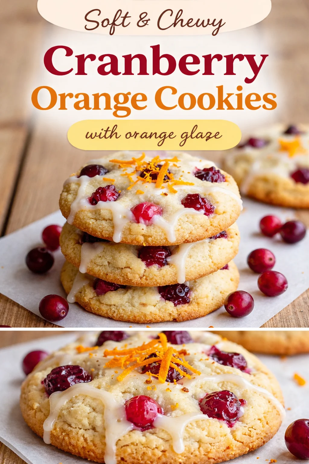 Cranberry Orange Cookies