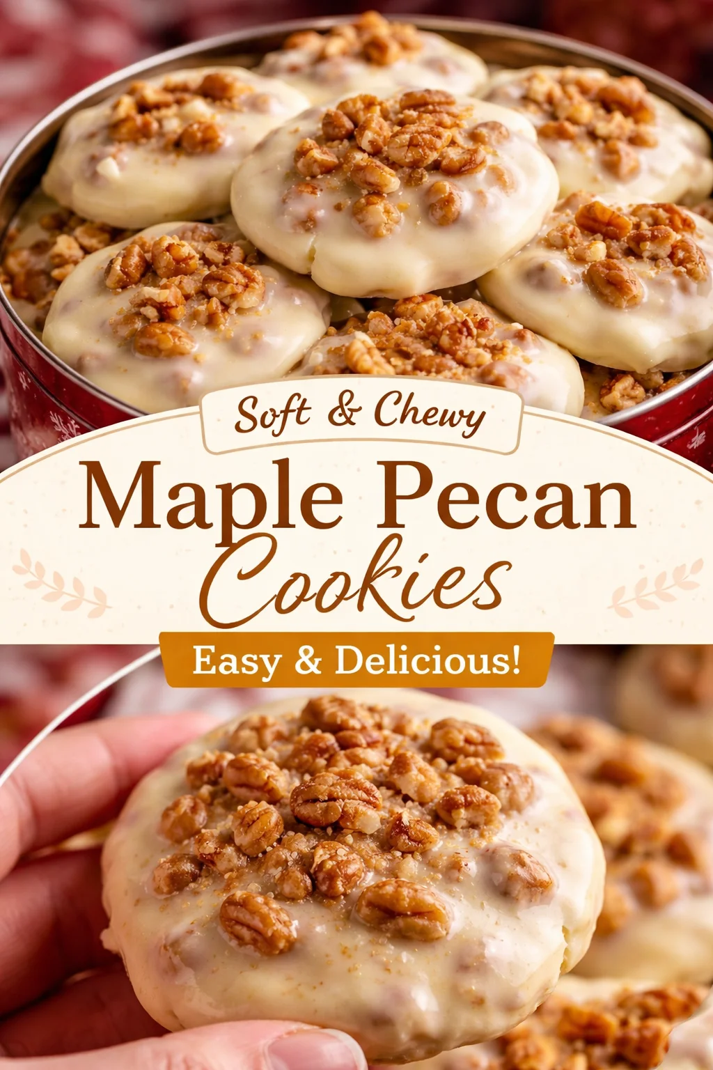 Creamy Vanilla Pecan Pralines