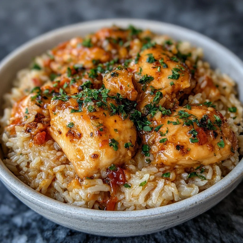 Crock Pot Chicken and Rice