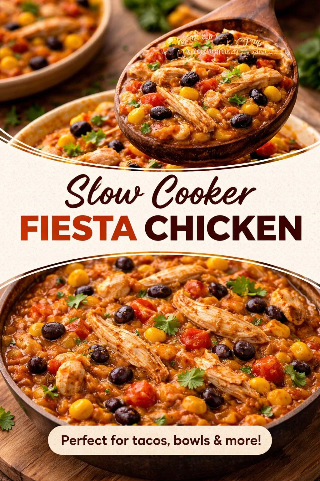 Crock Pot Fiesta Chicken