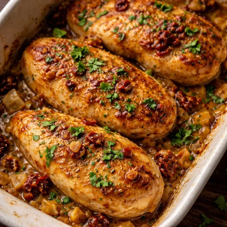 Crock Pot Marry Me Chicken recipe with creamy sauce and herbs