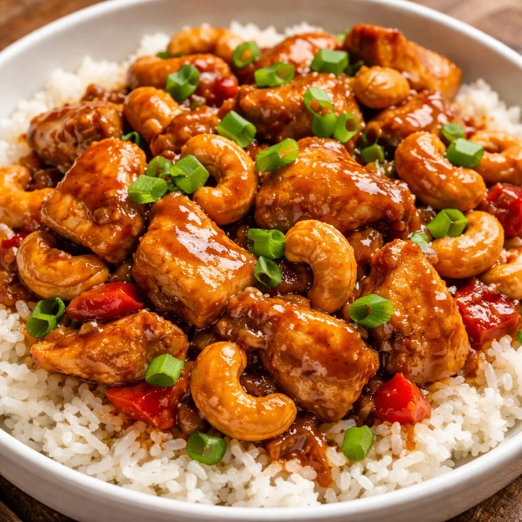 Crockpot Cashew Chicken
