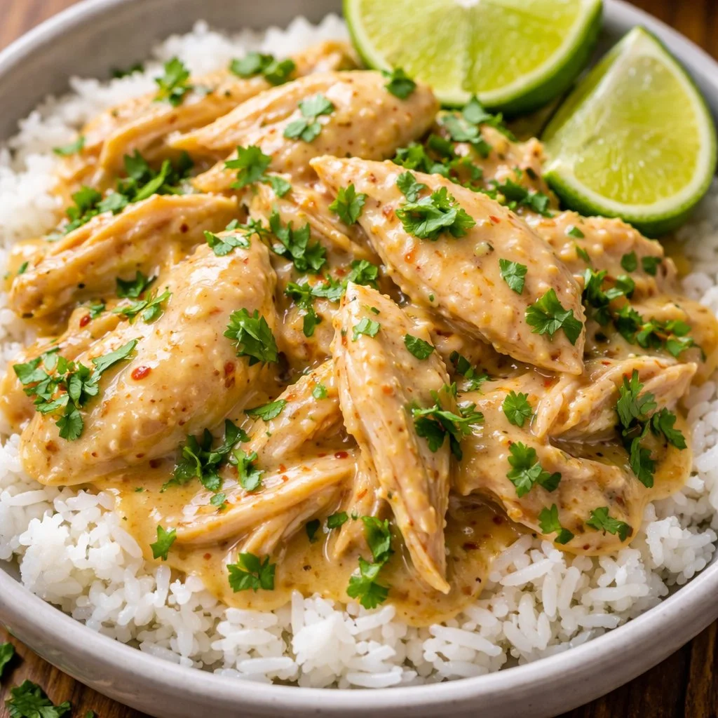 Crockpot Coconut Lime Chicken