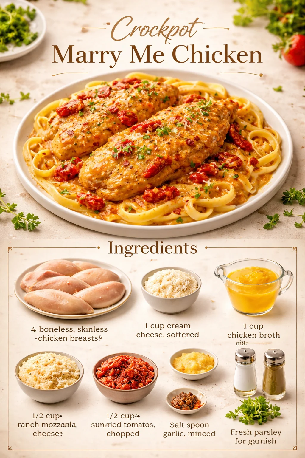 Crockpot Marry Me Chicken