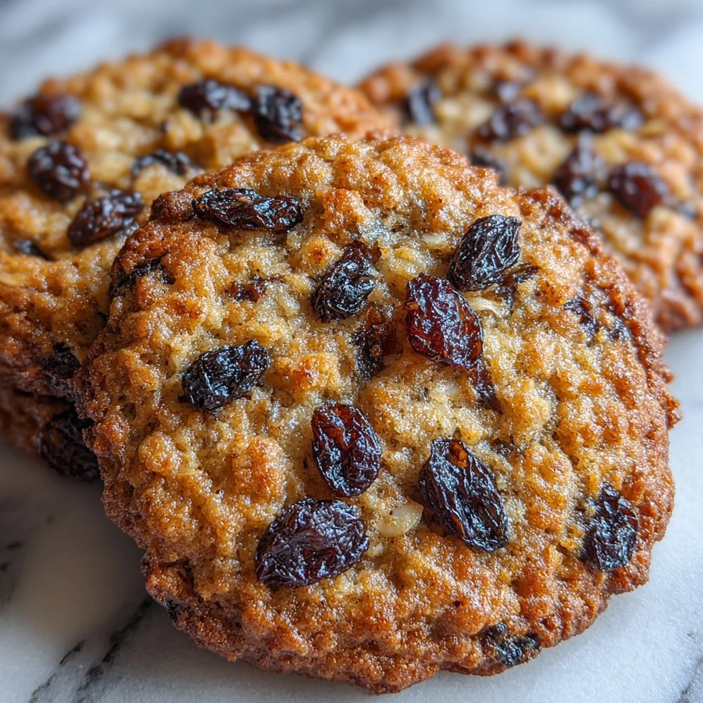 Dairy-Free Oatmeal Raisin Cookies