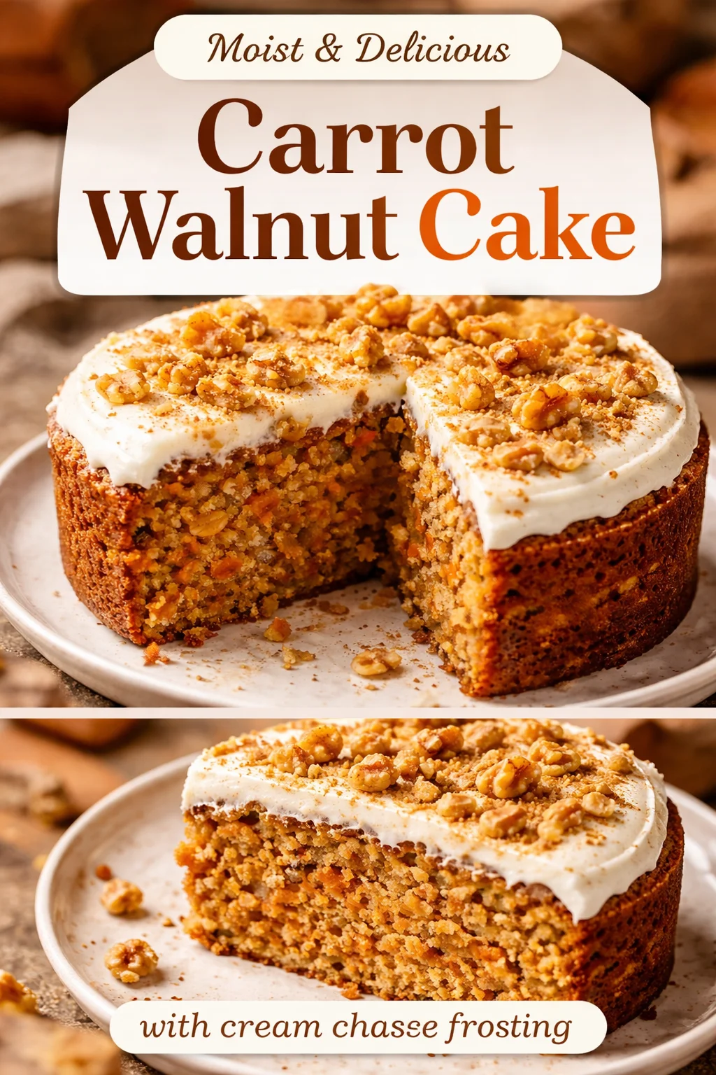 Easy Flourless Oatmeal Carrot Cake