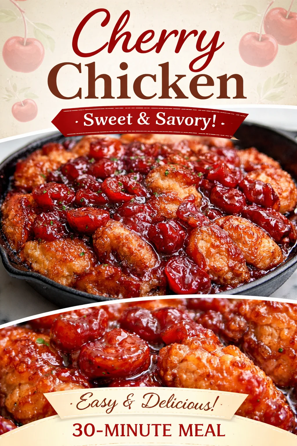 Easy Skillet Plum Cobbler