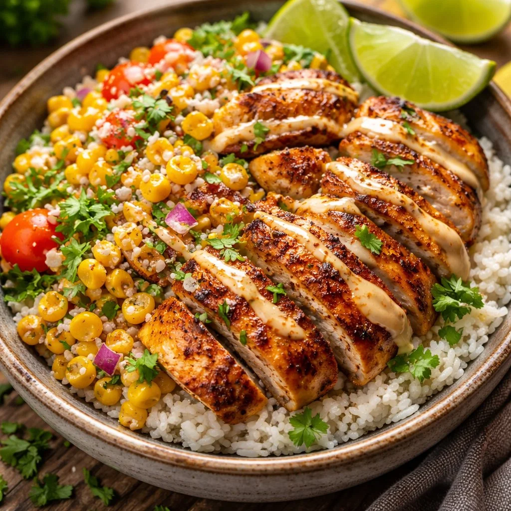 Colorful Flavor Explosion Bowl with fresh ingredients and vibrant flavors