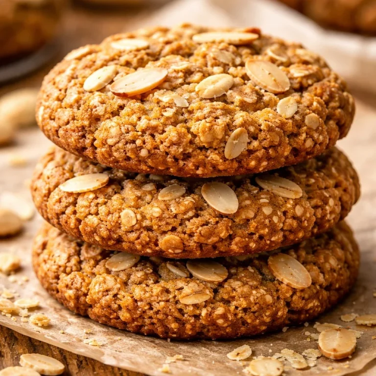 Healthy sugar free oatmeal cookies on a plate, perfect for snacks