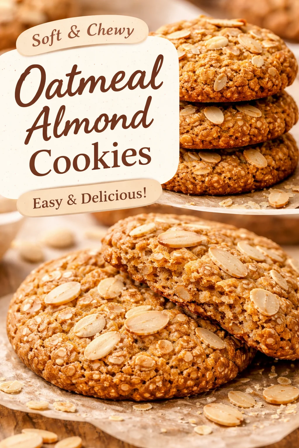 Healthy Sugar Free Oatmeal Cookies