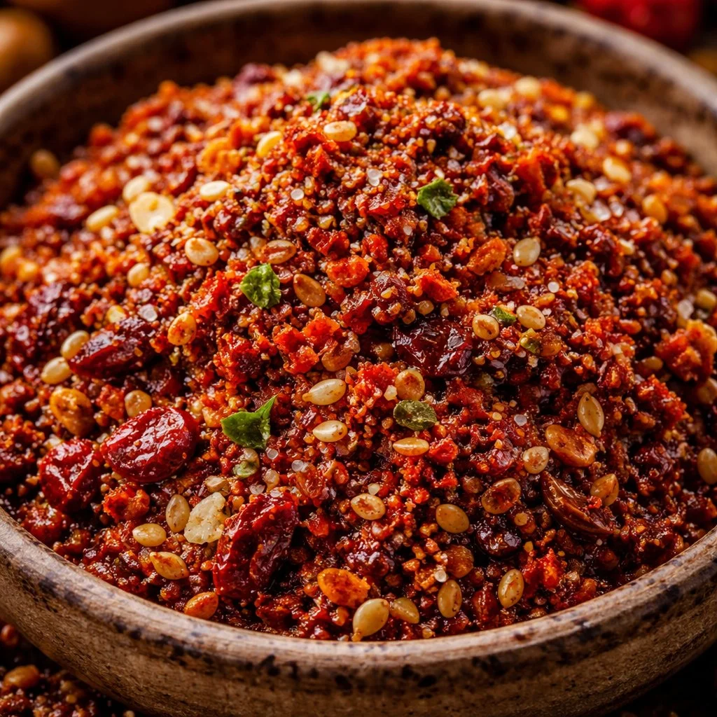 Homemade birria seasoning blend of spices for authentic Mexican dishes