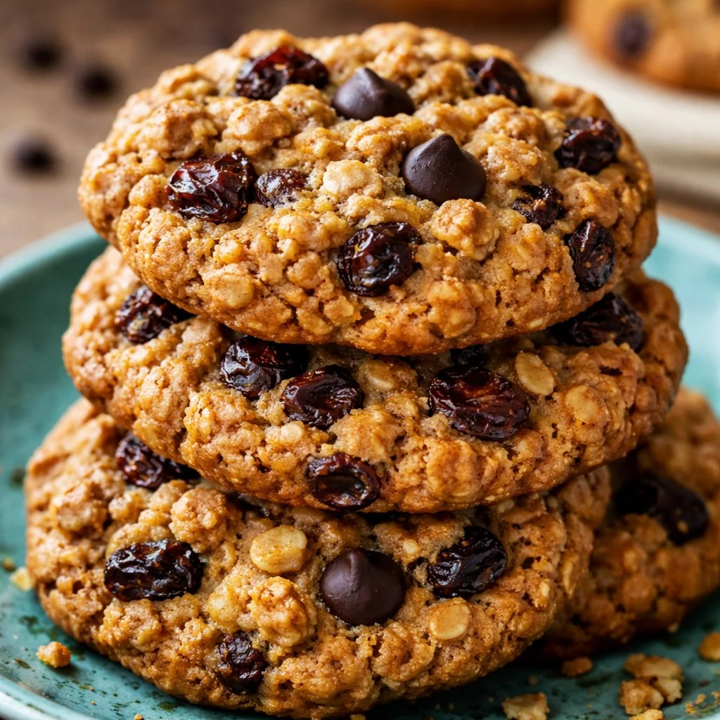 Irresistible Vegan Oatmeal Cookies