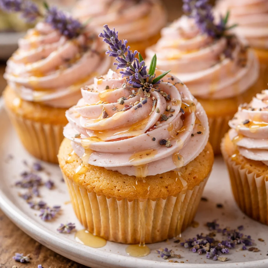 Lavender Honey Cupcakes
