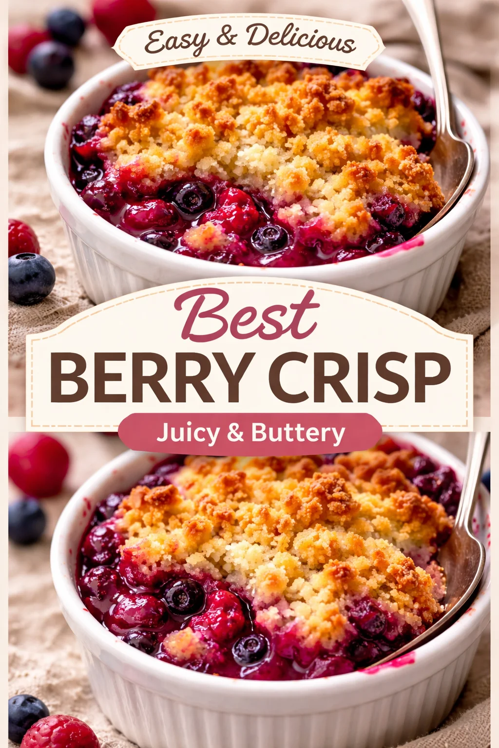 Mixed Berry Cobbler