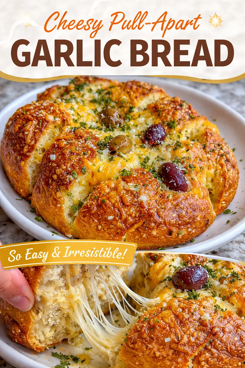 Olive Cheese Bread