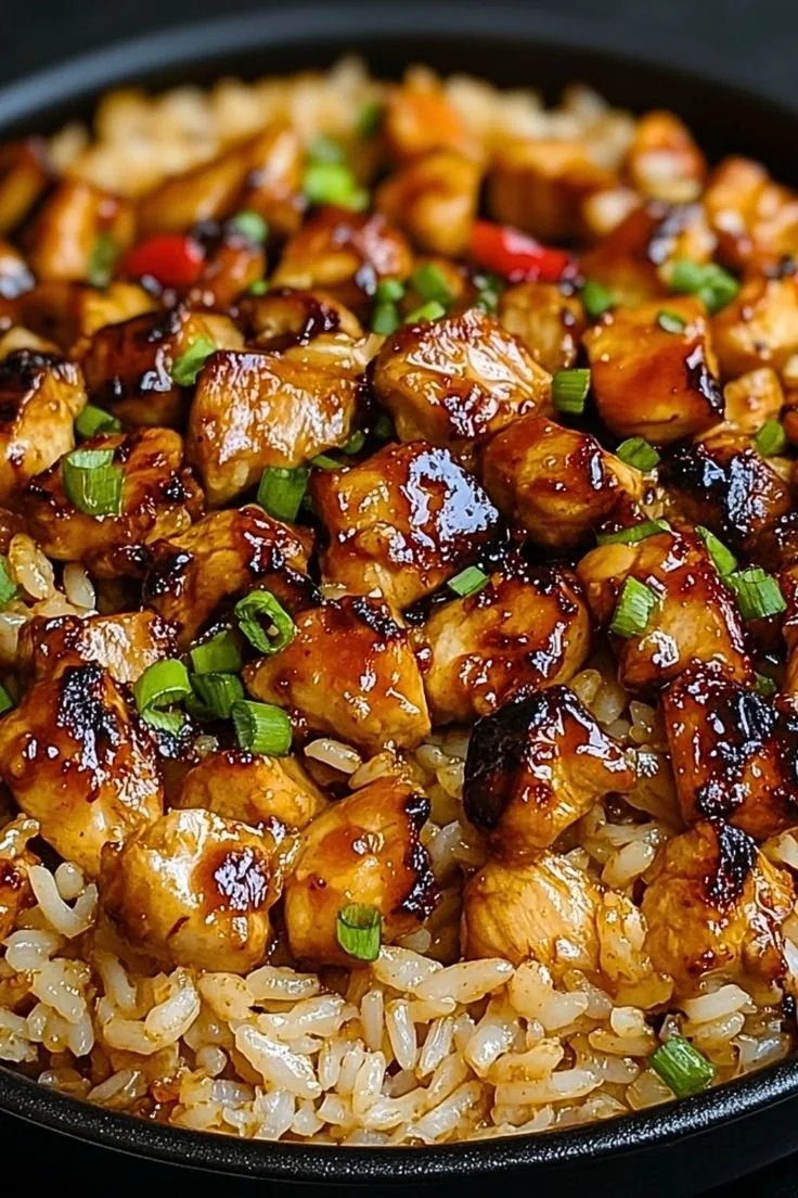 One-Pan Bold Honey BBQ Chicken Rice