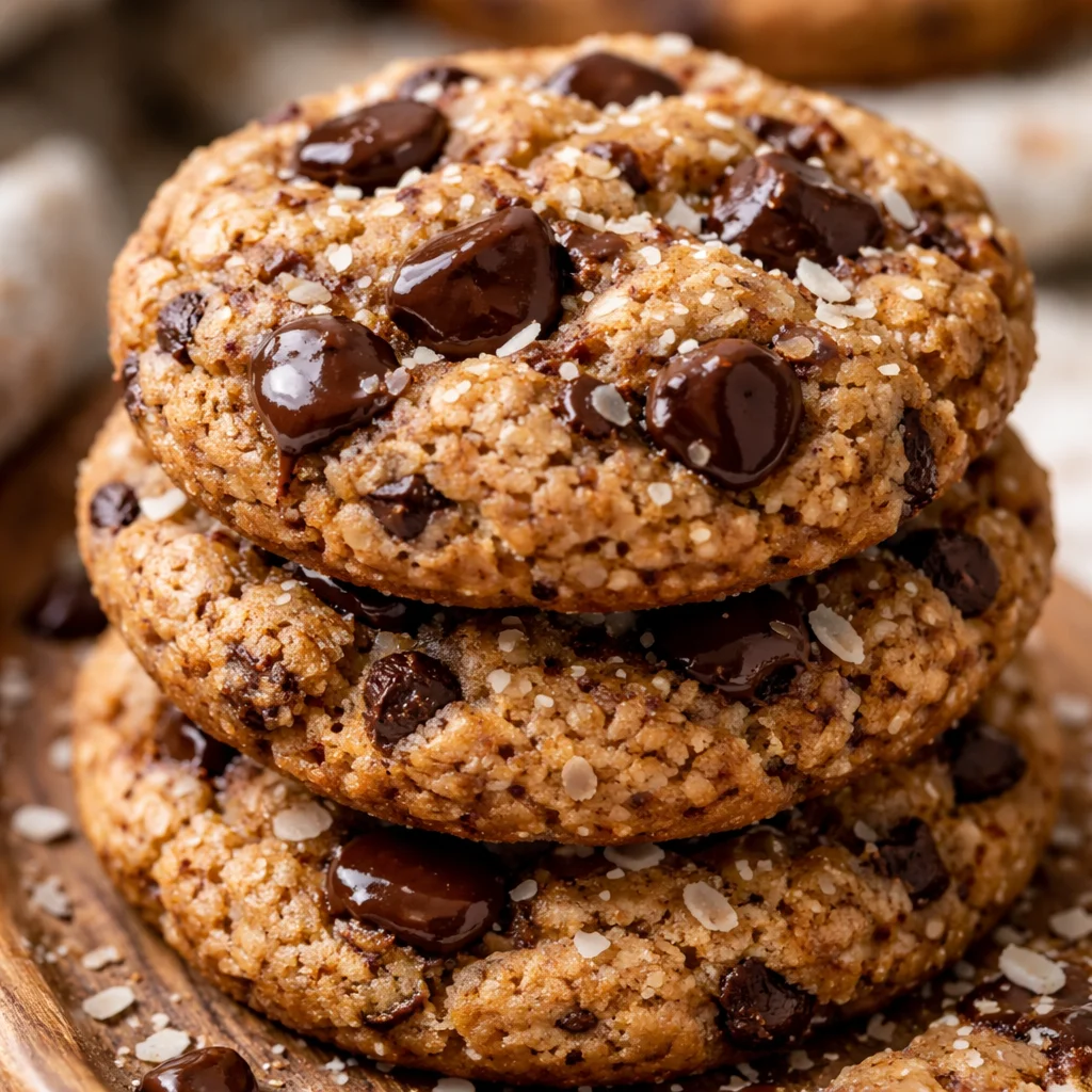 Paleo Vegan Chocolate Chip Cookies