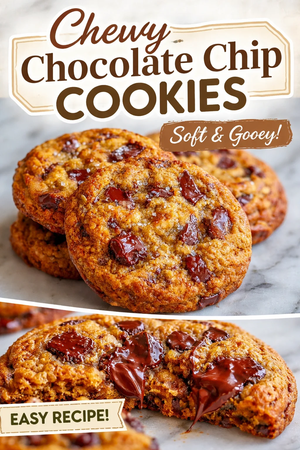 Peanut Butter Oatmeal Chocolate Chip Cookies