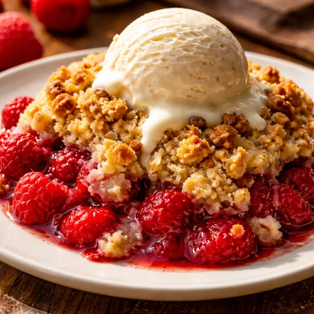 Raspberry Crumble