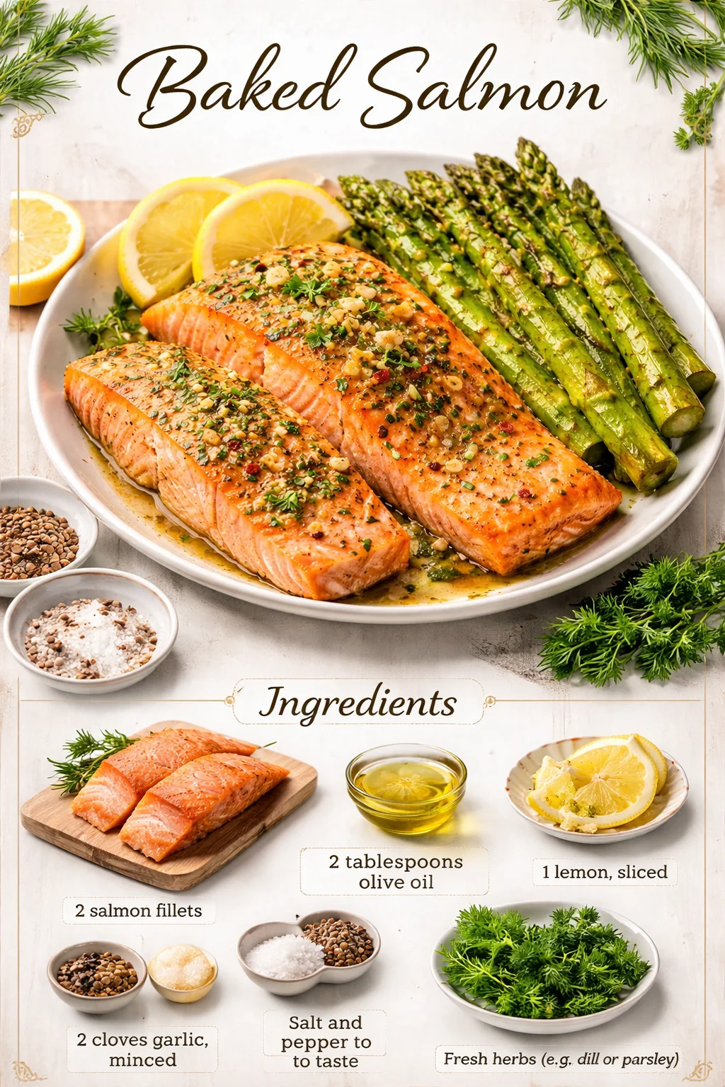 Simple Baked Salmon